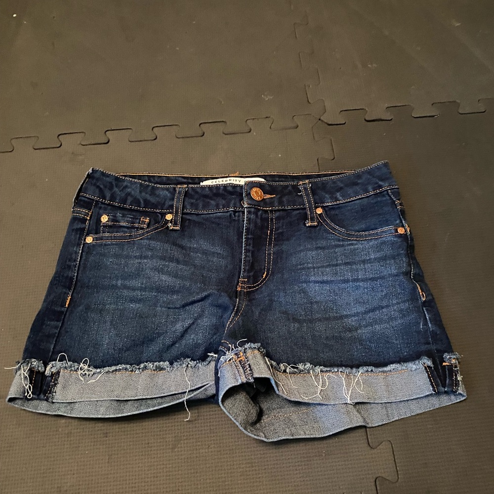 jean shorts by pink